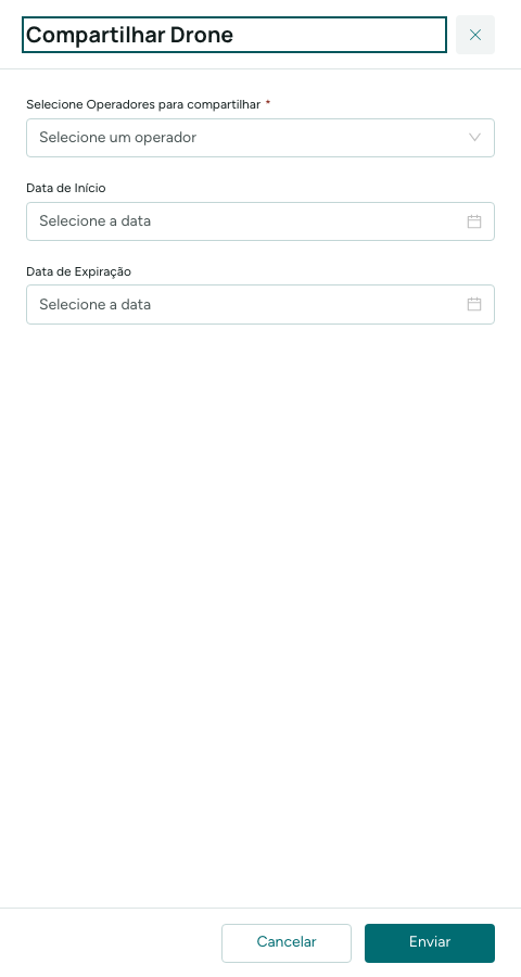 Compartilhar Drone